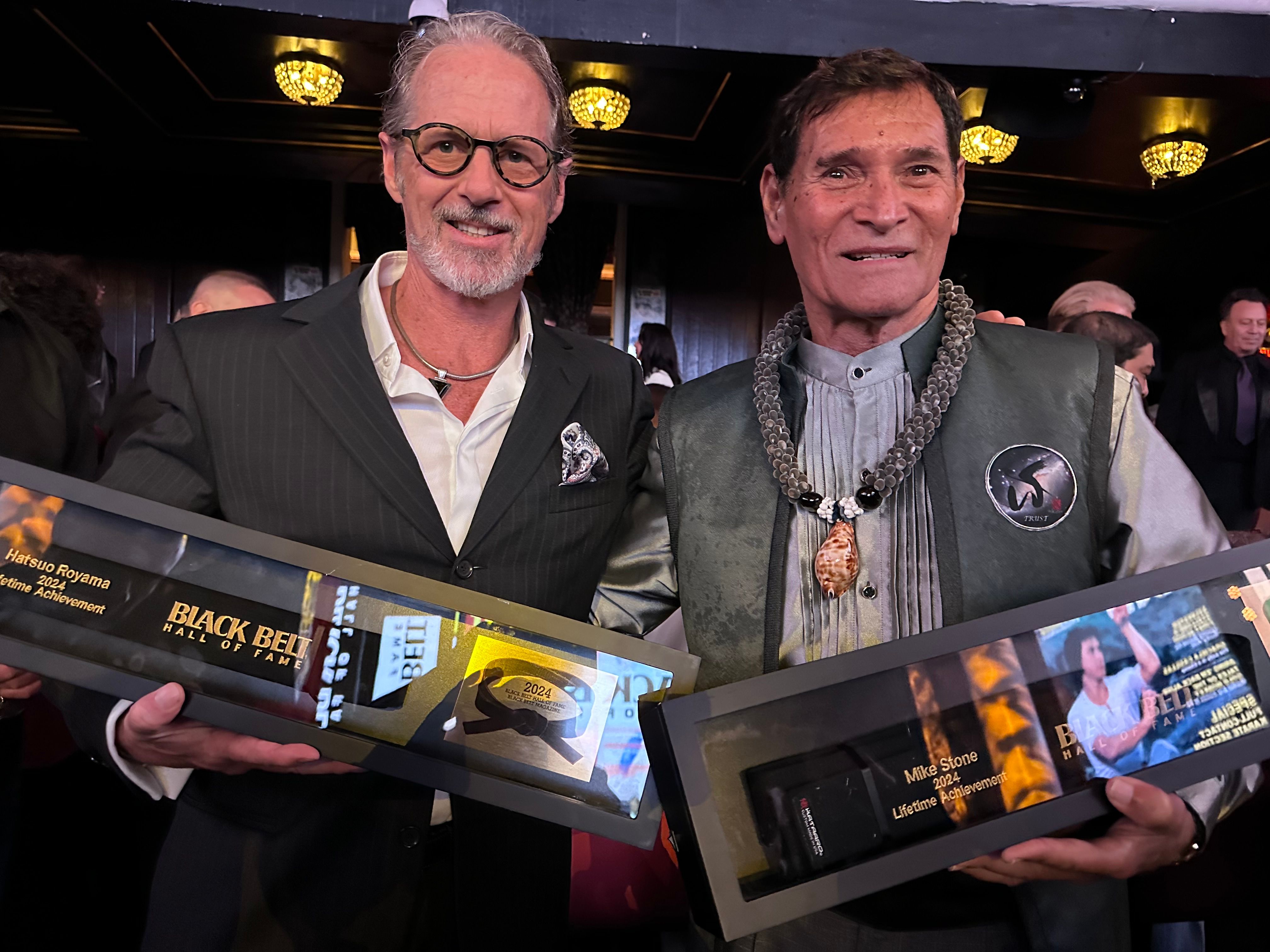 With Martial Arts legend Mike Stone