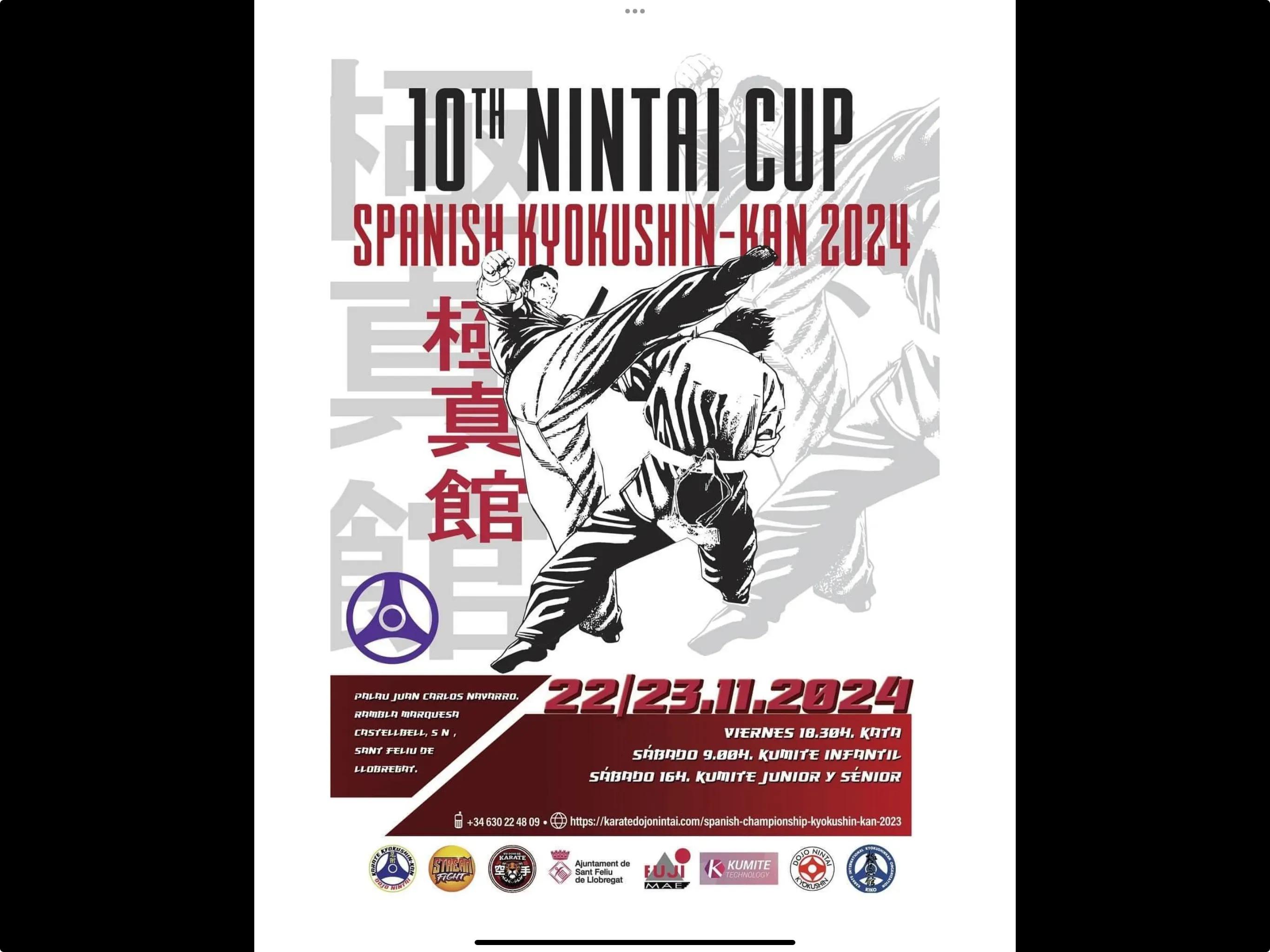 10th Nintai Cup - Spanish Kyokushin-Kan Championship 2024