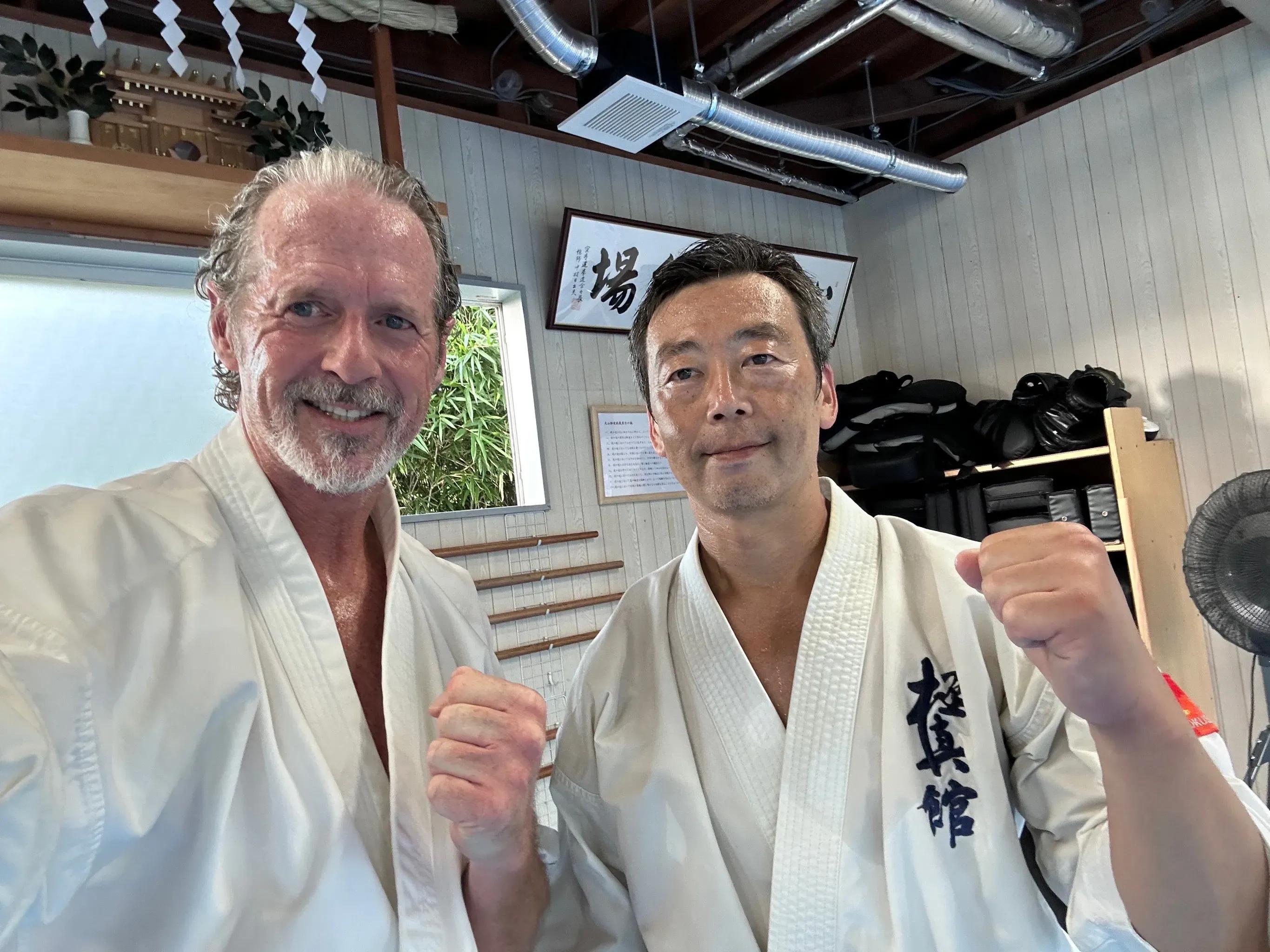 Training with Shihan Ishijima