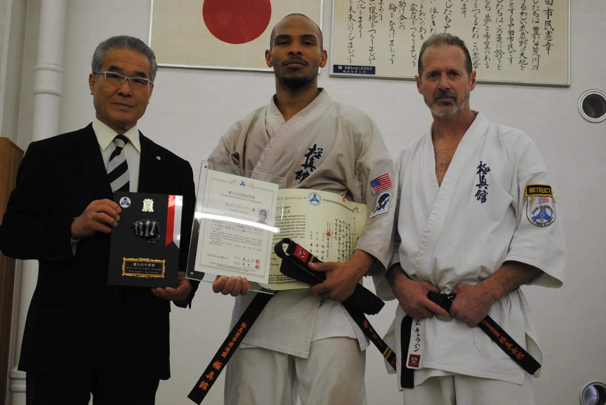 Gary Uchi Deshi Graduation