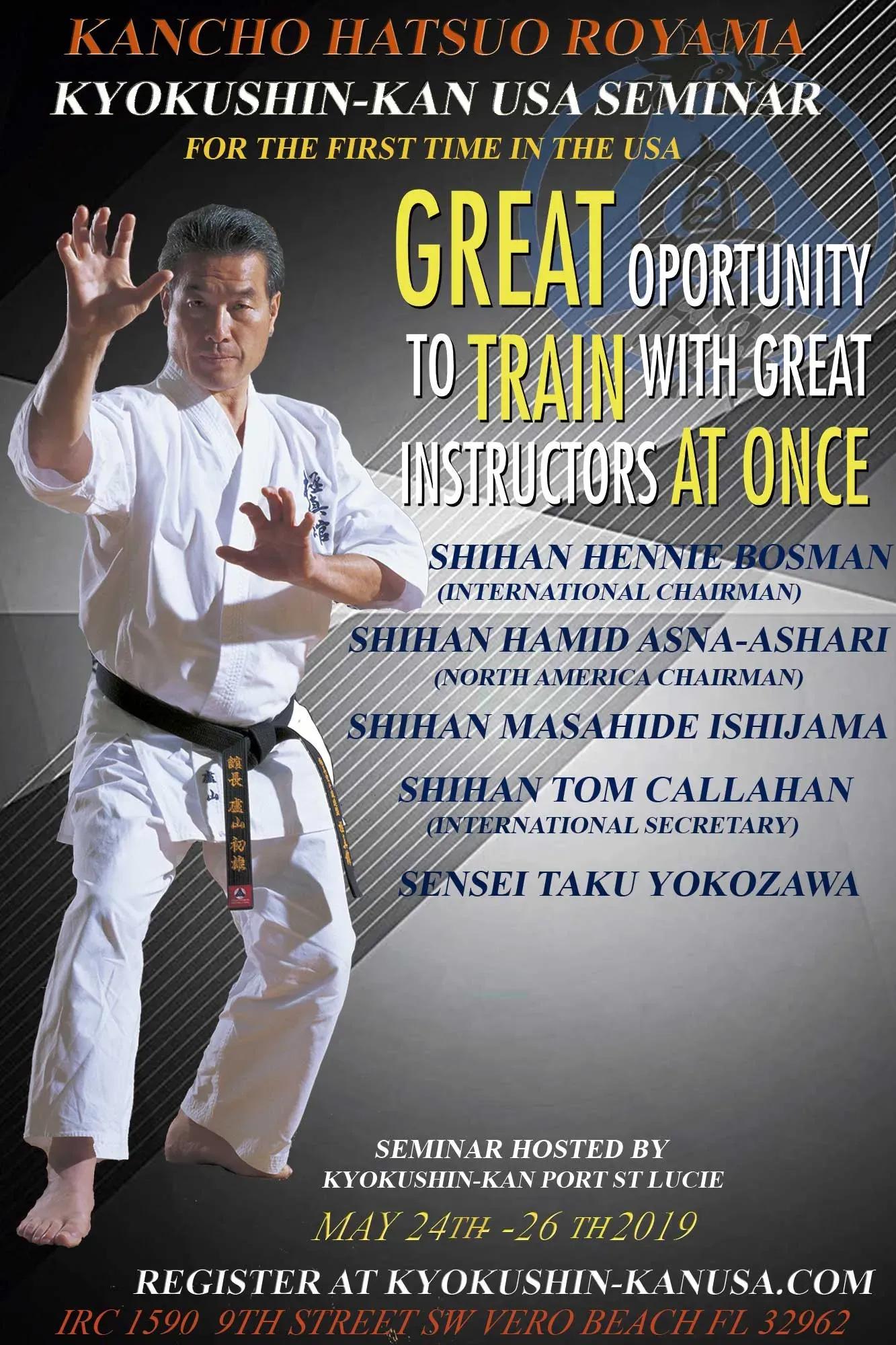 Teaching Flyer with Kaicho