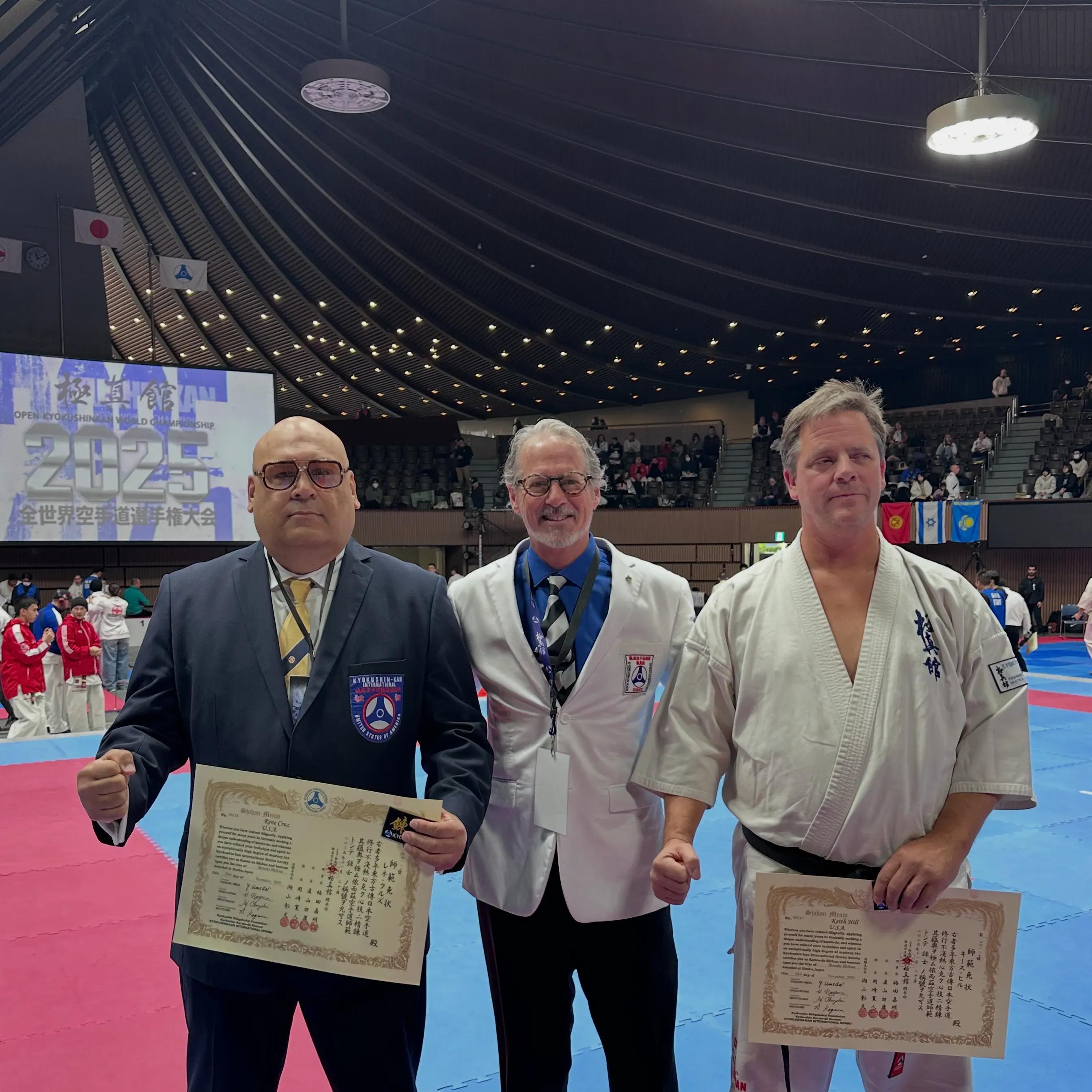 Shihan Rene Cruz and Shihan Keith Hill