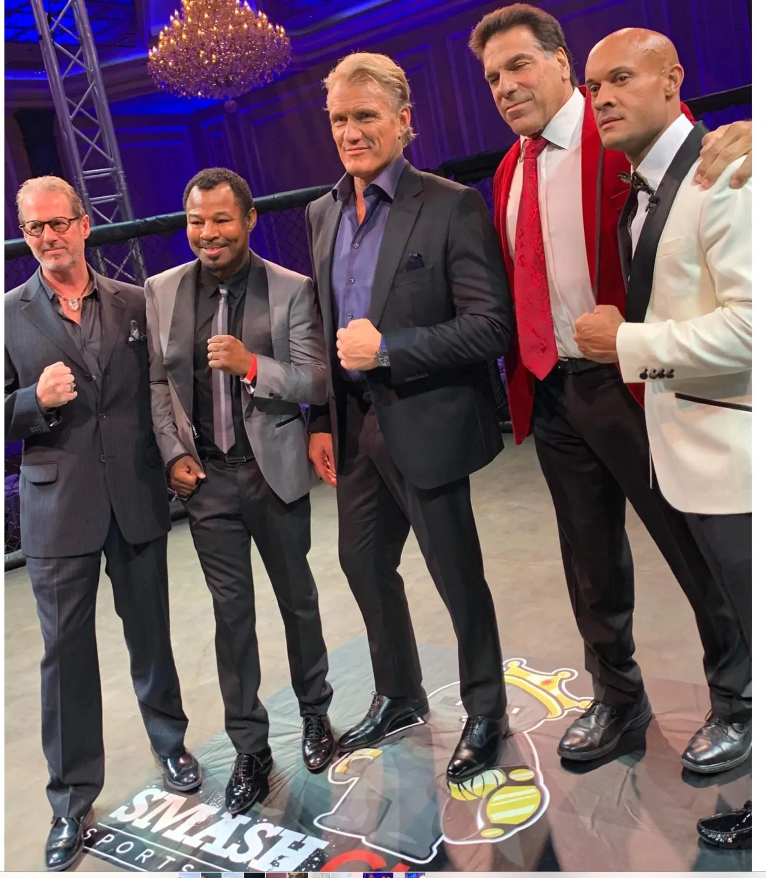 Sugar Shane, Dolph, and Lou