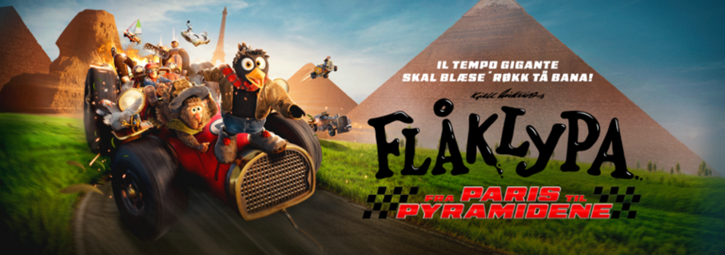 Flåklypa - Fra Paris til pyramidene