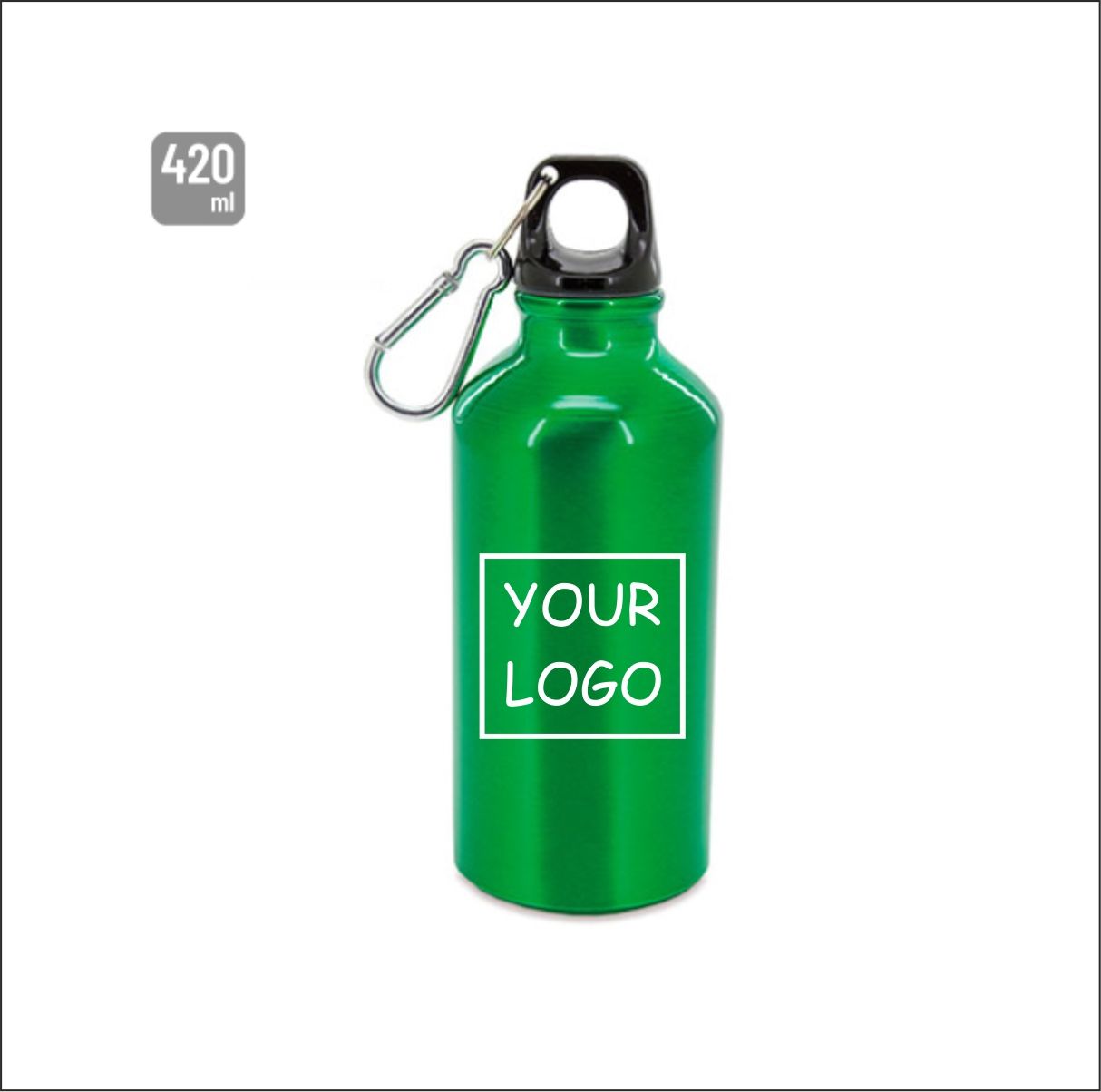 BOTTLE FLASK ALUMINUM "COOL" 5