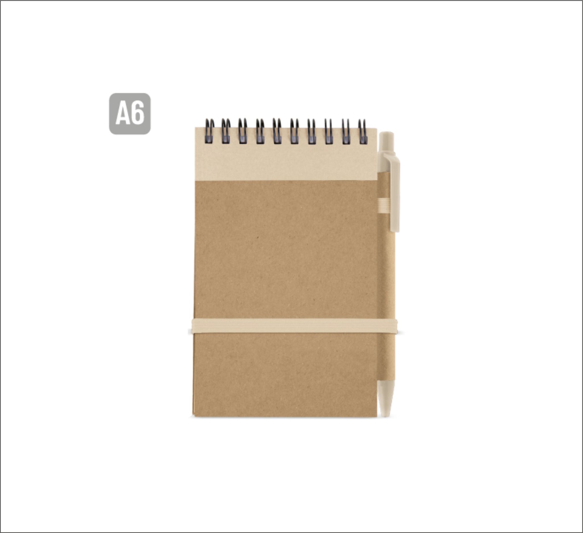 Σημειωματάριο A6 με 70 κενά φύλλα 3