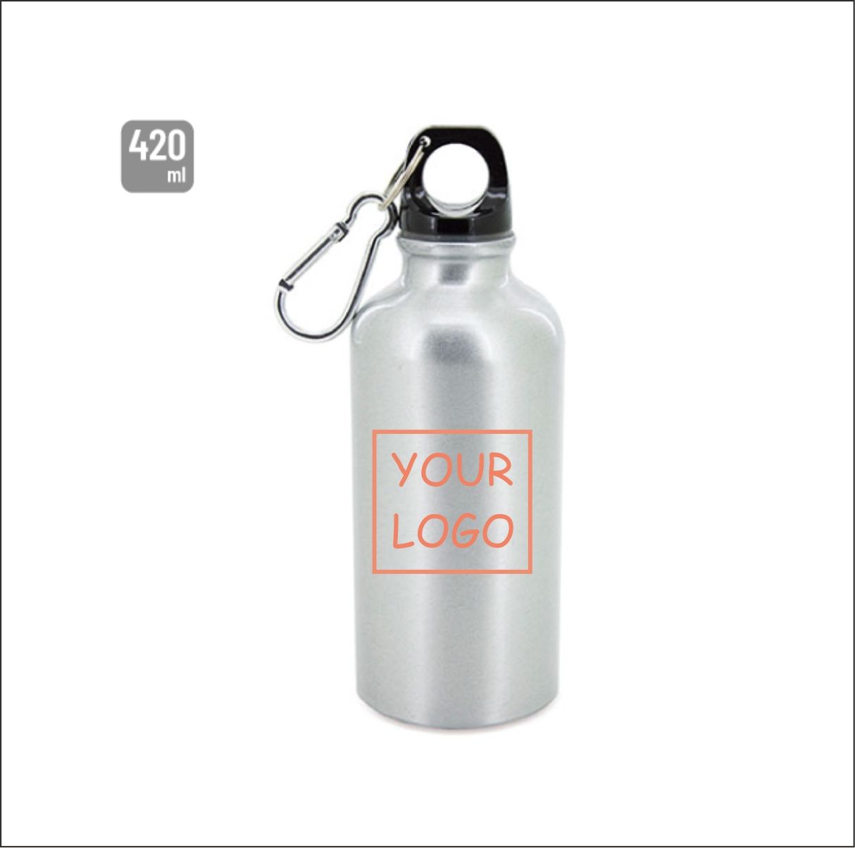 BOTTLE FLASK ALUMINUM "COOL" 3