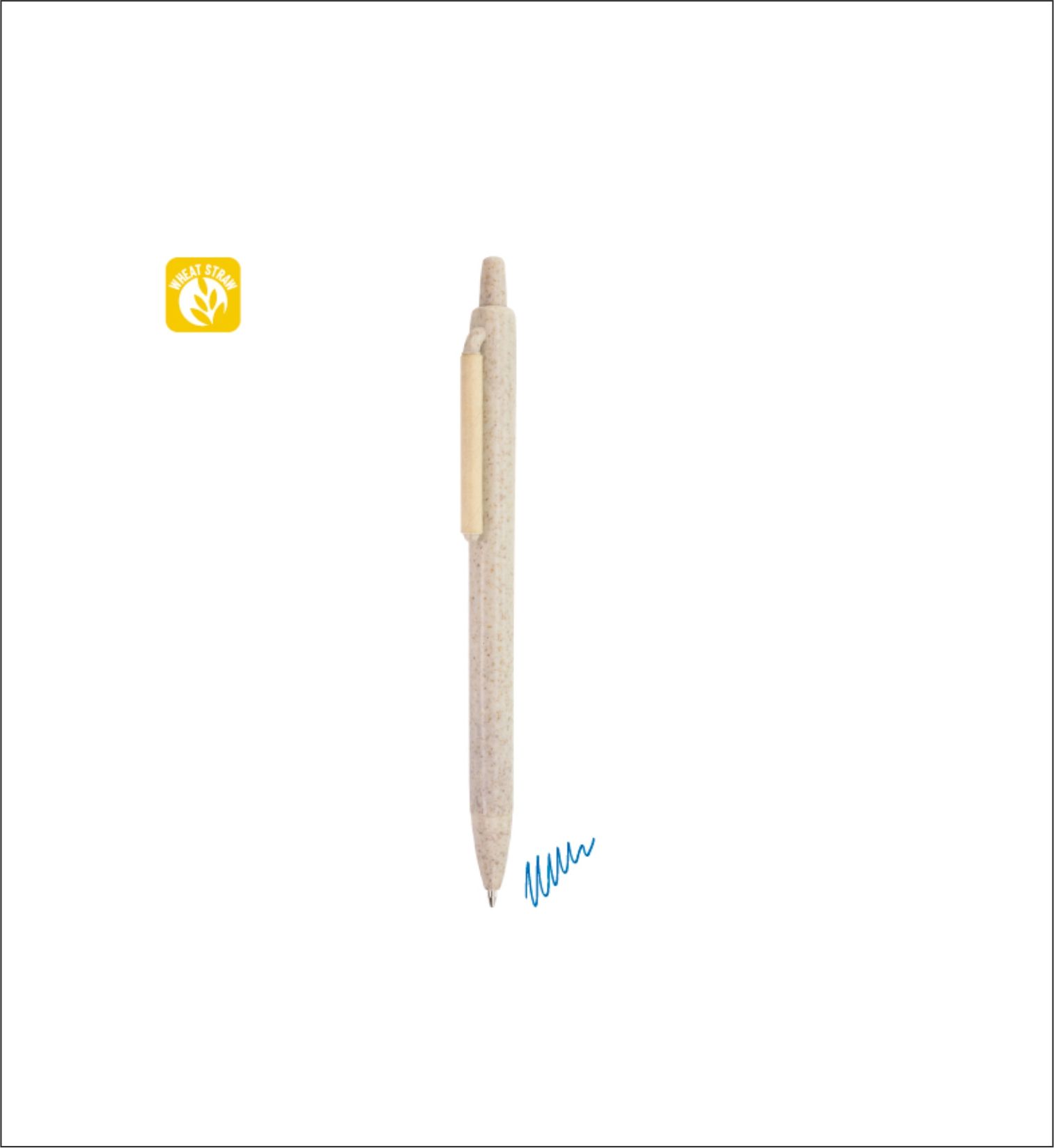 Στυλό απο άχυρο σίτου