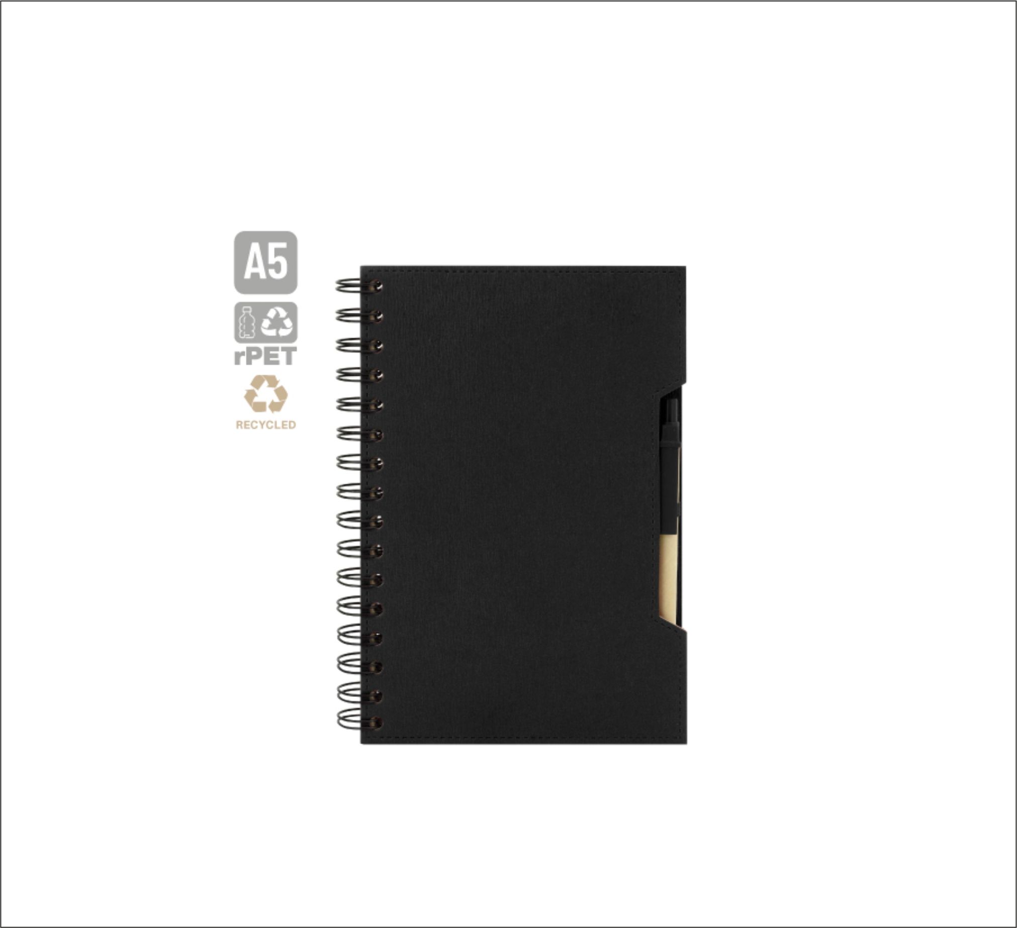 A5 NOTEBOOK WITH PEN ECO "GREEN LIFE» 5