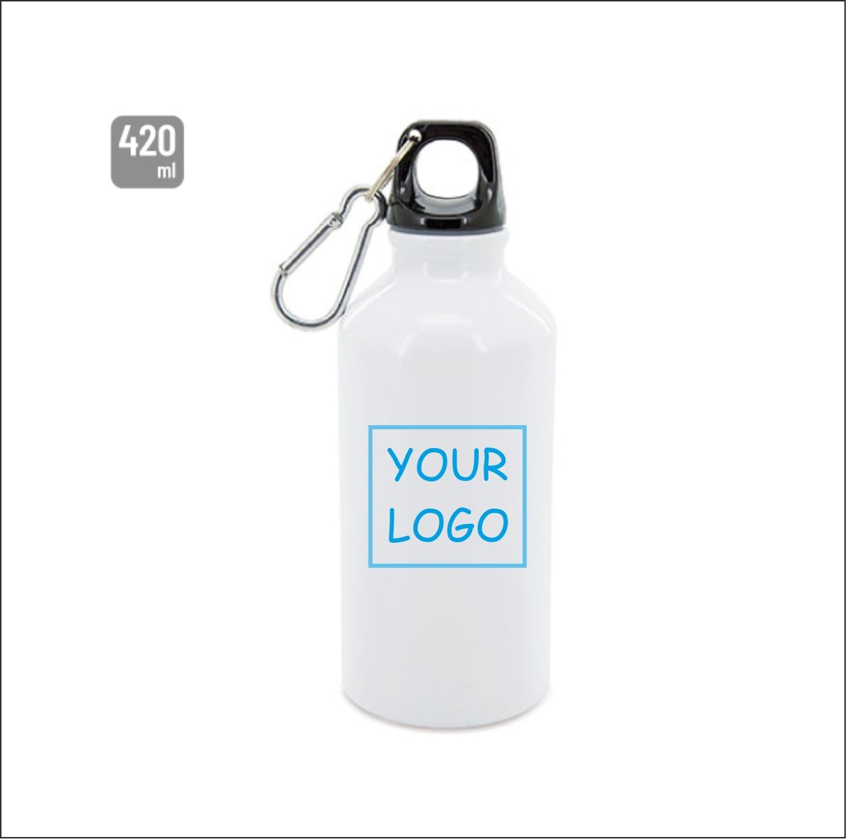 BOTTLE FLASK ALUMINUM "COOL"
