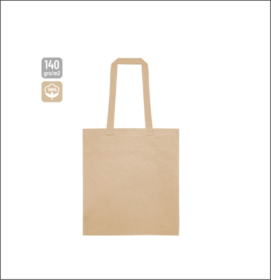 Simple cotton bag colored 140gr 5
