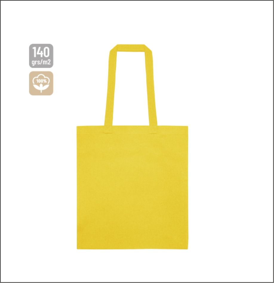 Simple cotton bag colored 140gr 2
