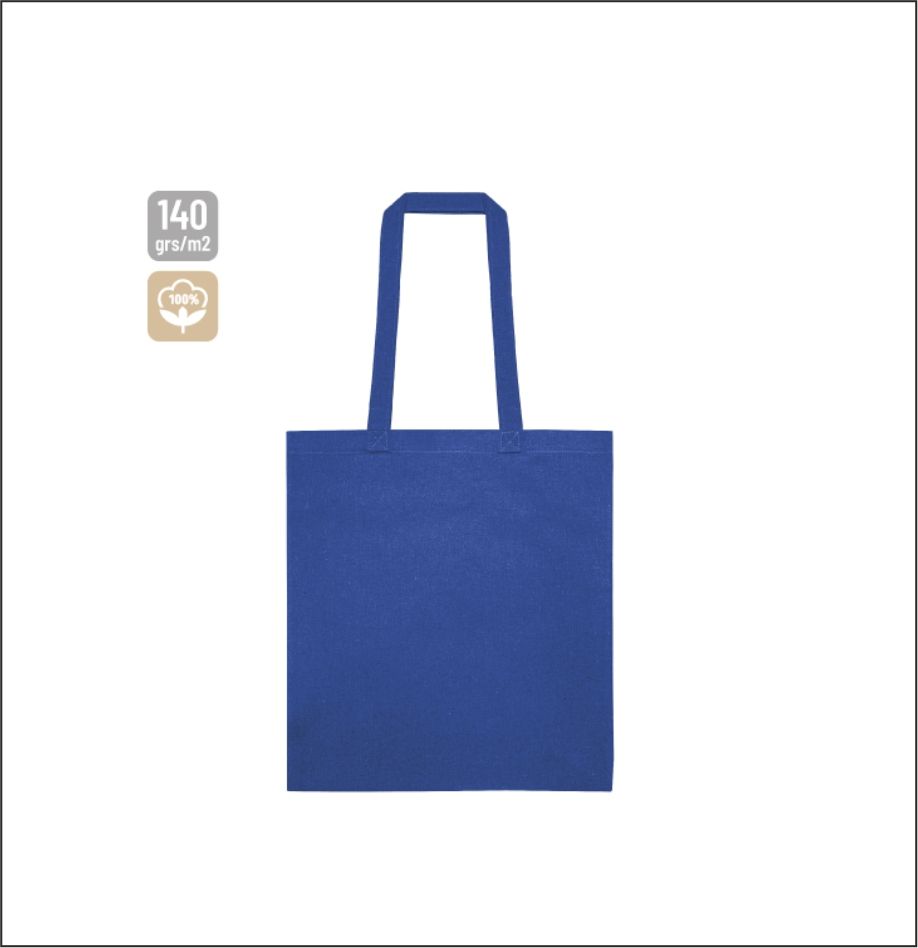 Simple cotton bag colored 140gr 13