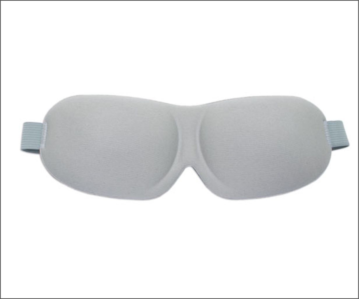 Ρυθμιζόμενη μάσκα ύπνου με velcro 2