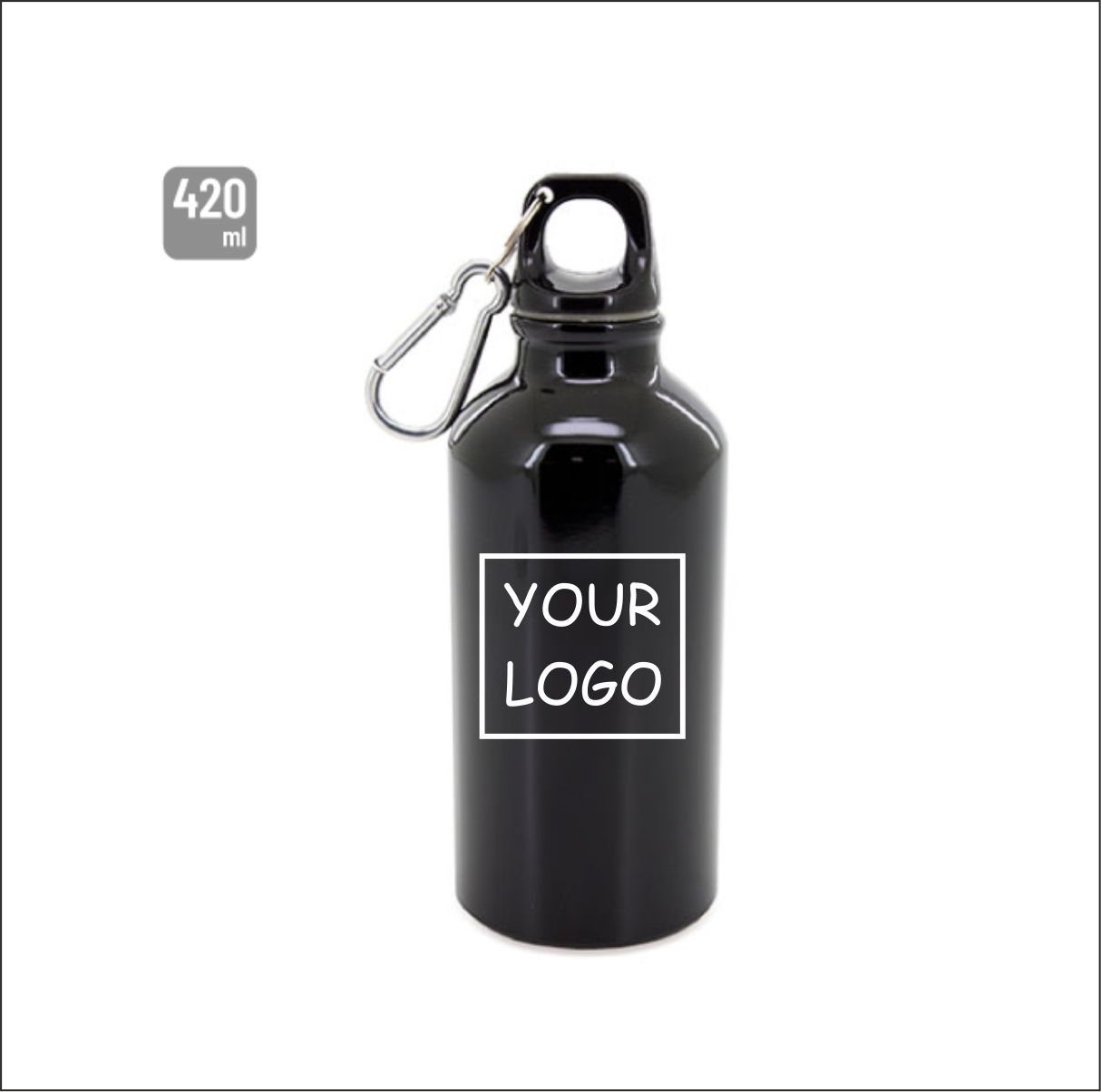BOTTLE FLASK ALUMINUM "COOL" 7