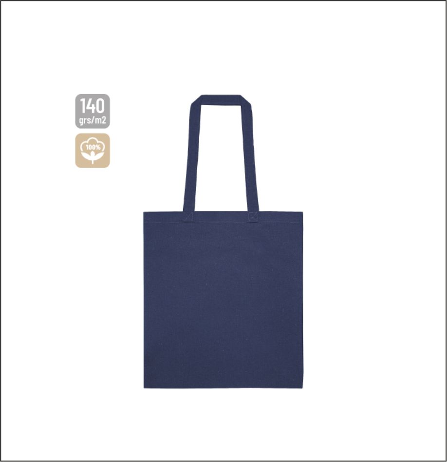 Simple cotton bag colored 140gr 9