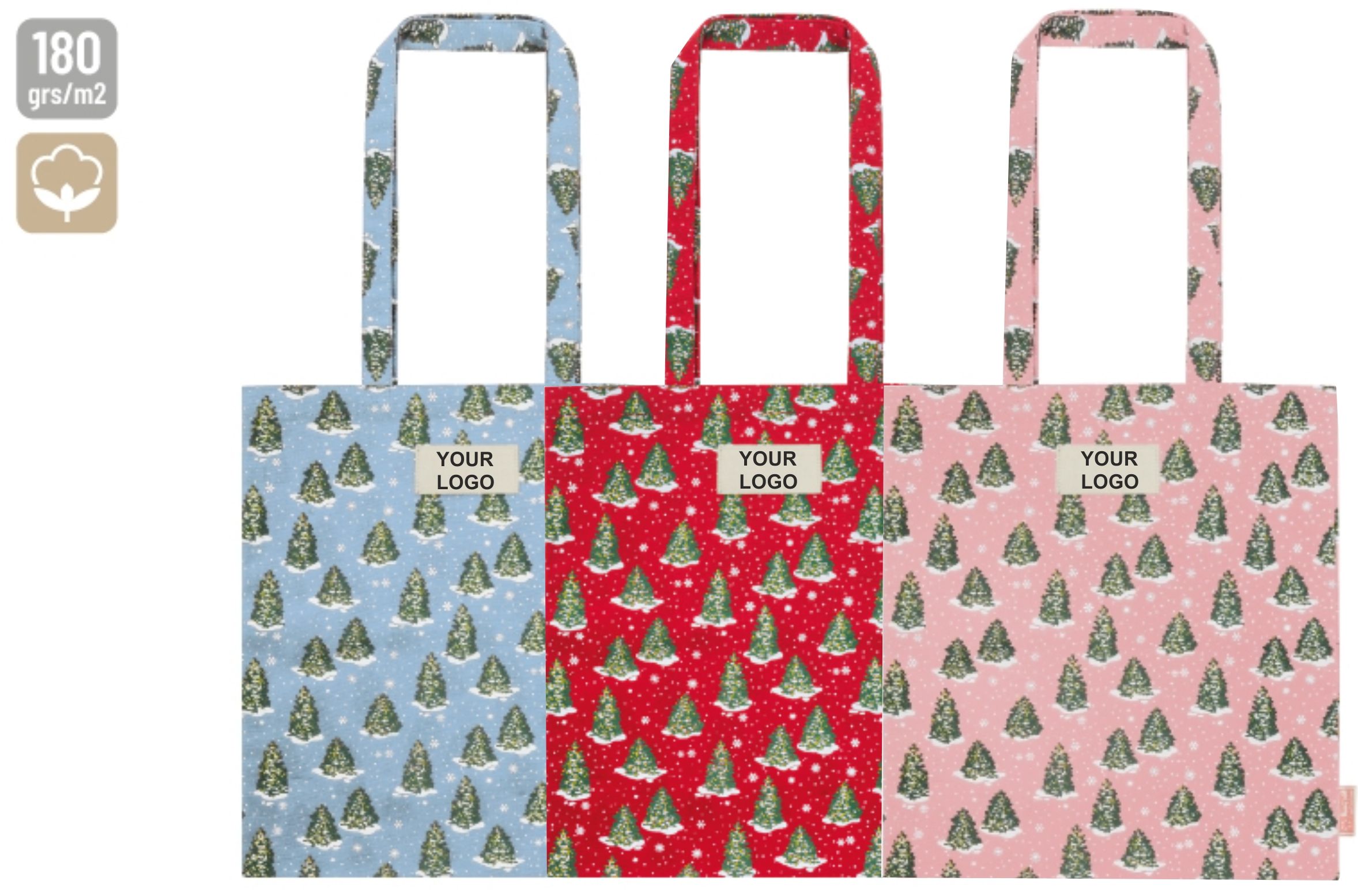 Τσάντα βαμβακερή CHRISTMAS