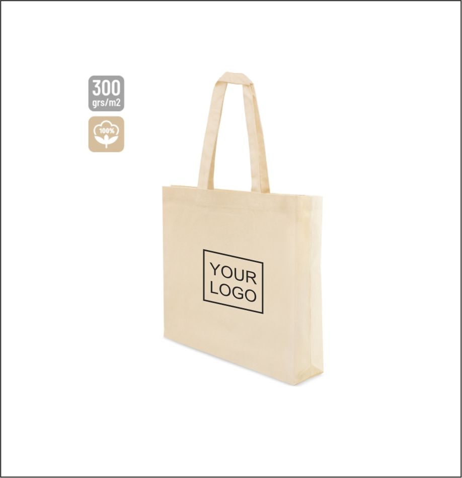 Τσάντα ώμου από βαμβακερό καμβά