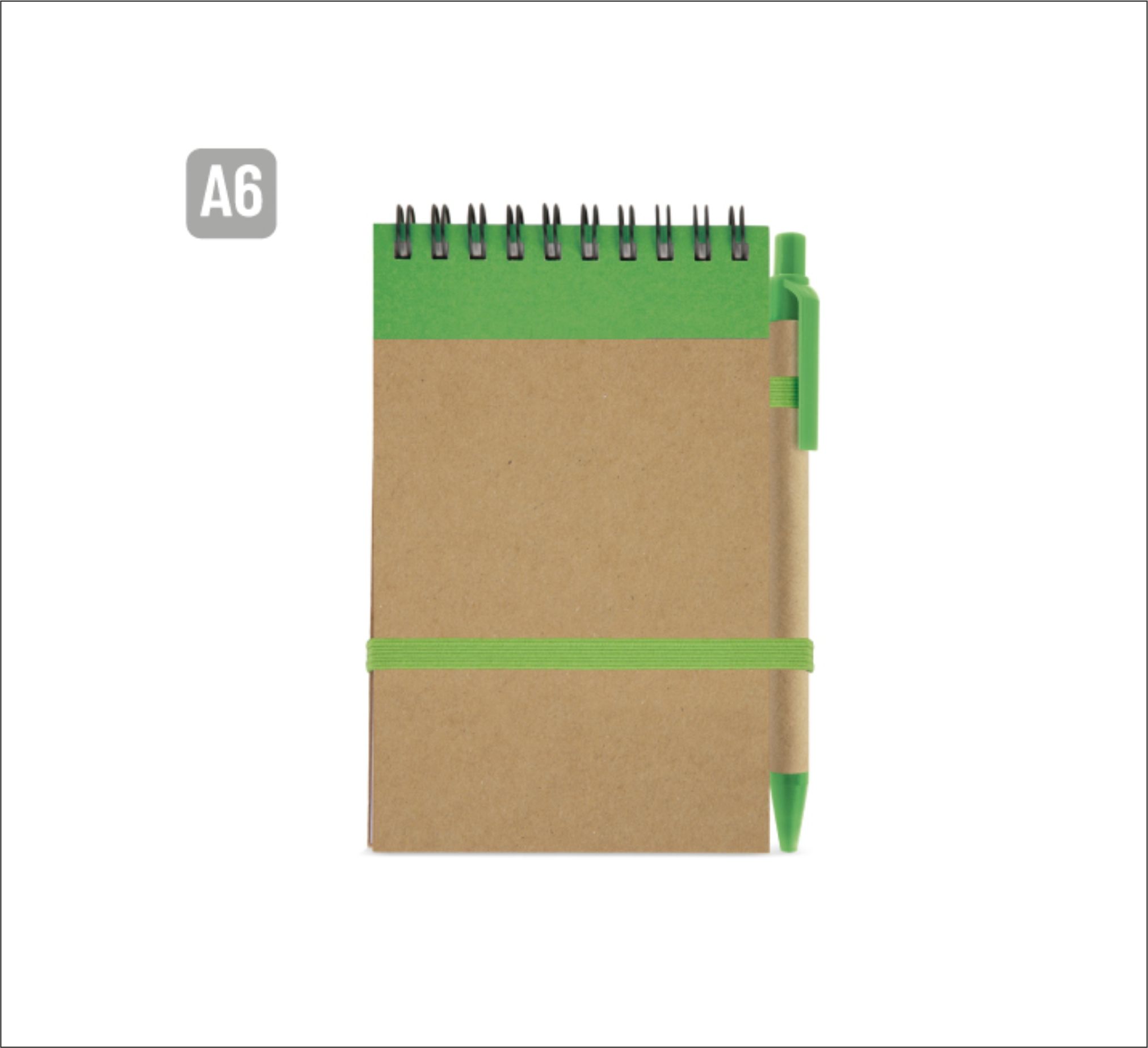 Σημειωματάριο A6 με 70 κενά φύλλα 7