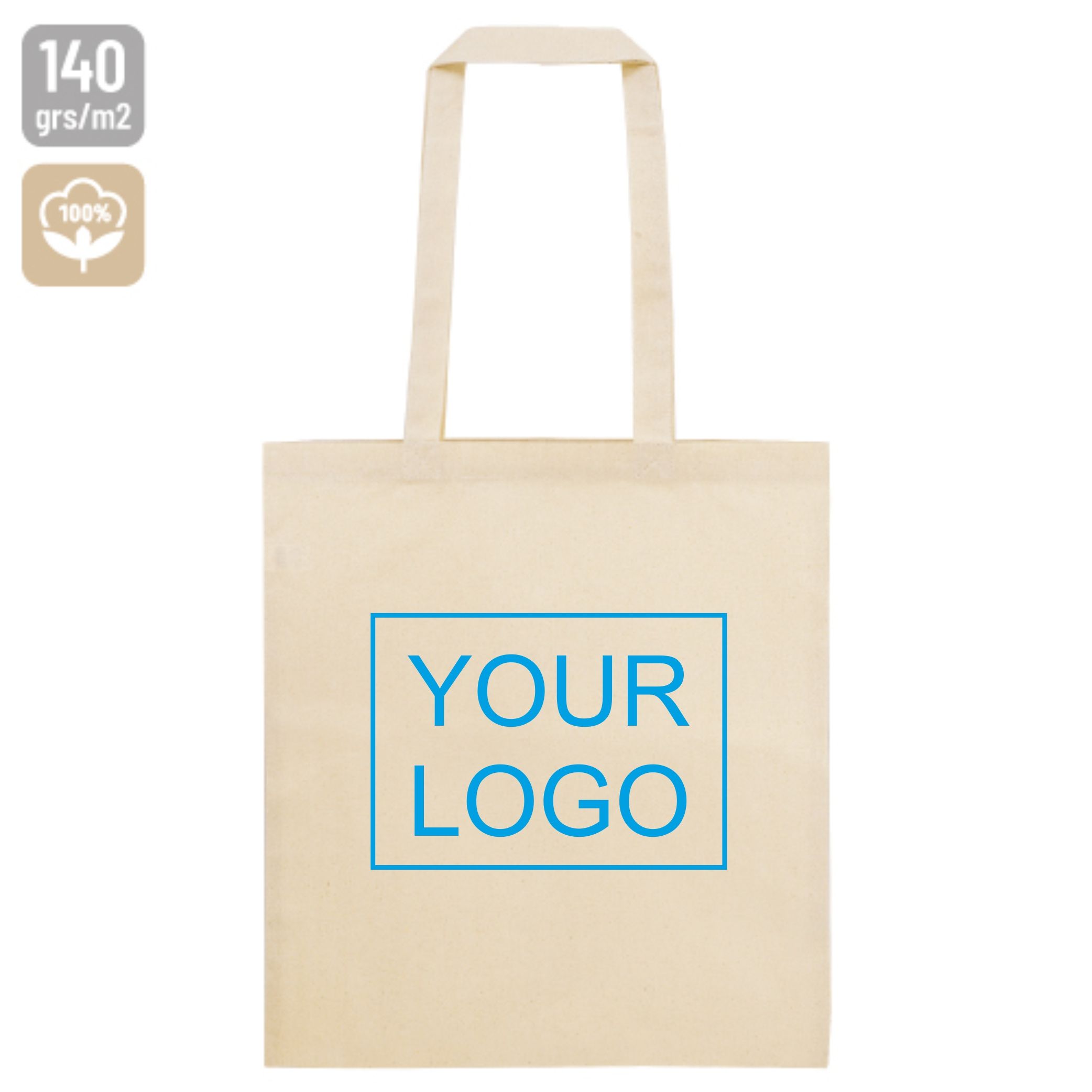 Simple cotton bag 140 gr