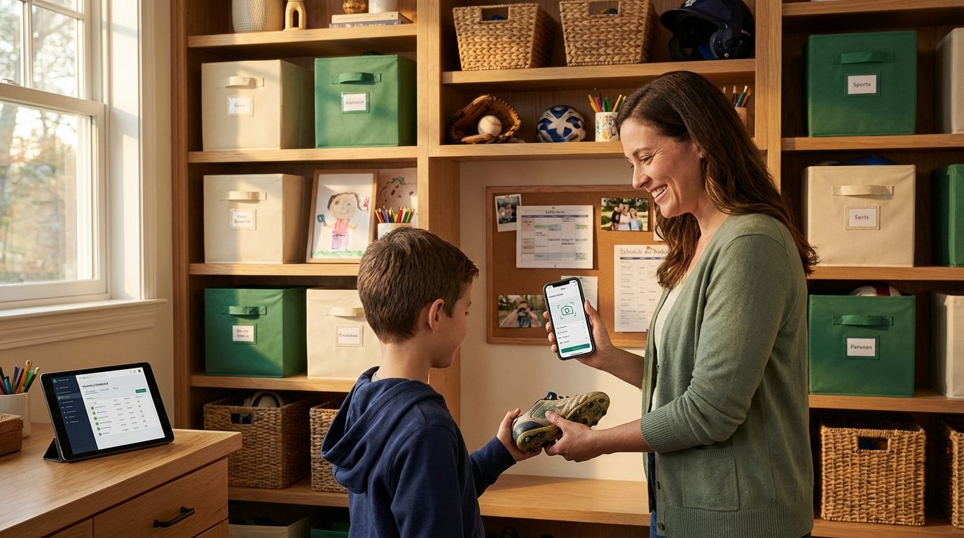 Family Command Center 2.0: Organizing Kids’ Gear, Hobbies, and Memorabilia Without the Chaos