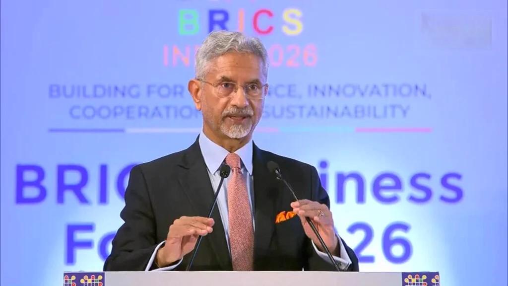 External Affairs Minister Jaishankar Spotlights India's Market Potential at BRICS Forum