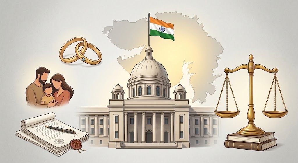 Gujarat Becomes Second State to Enact Uniform Civil Code After Presidential Assent