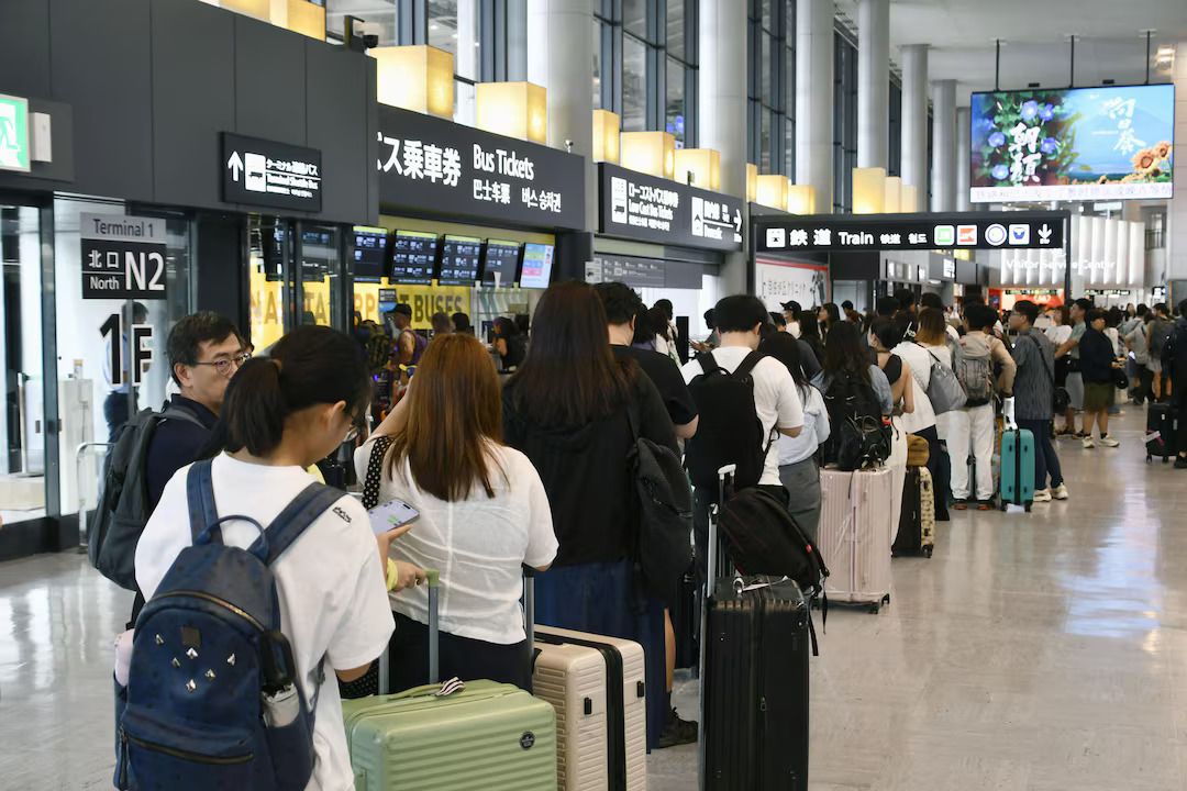 Japan Floods: Record Rainfall Kills 4, Thousands Stranded at Narita Airport