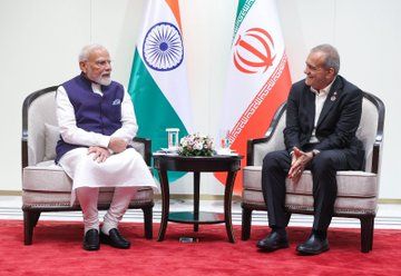 PM Modi Raises West Asia Conflict in Meeting With Iranian President