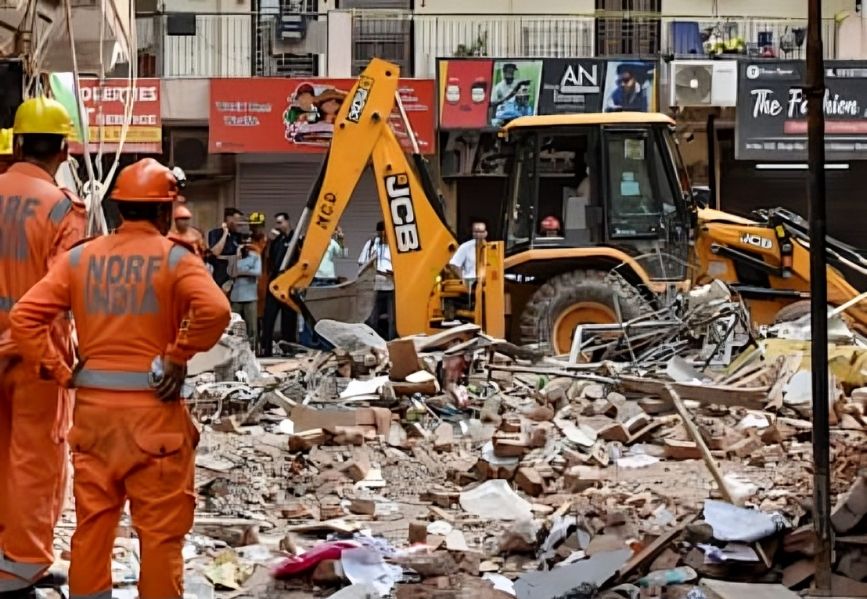 Delhi Orders Bulldozer Action Against Illegal Construction After PG Collapse