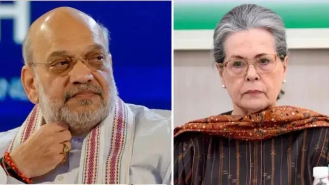 Amit Shah and Sonia Gandhi Clash Over Vande Mataram Row