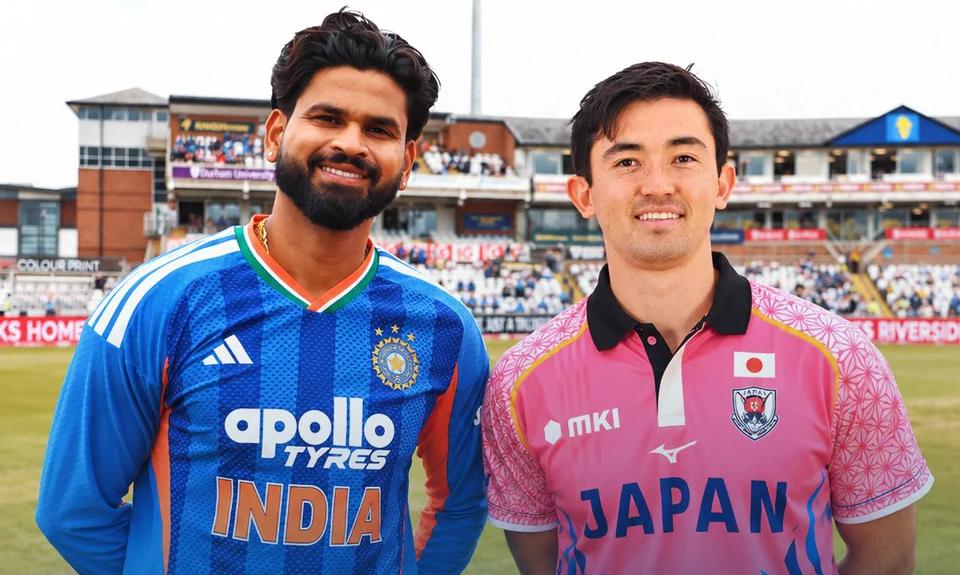 India, Japan to play historic T20I as cricket joins 75th anniversary celebrations