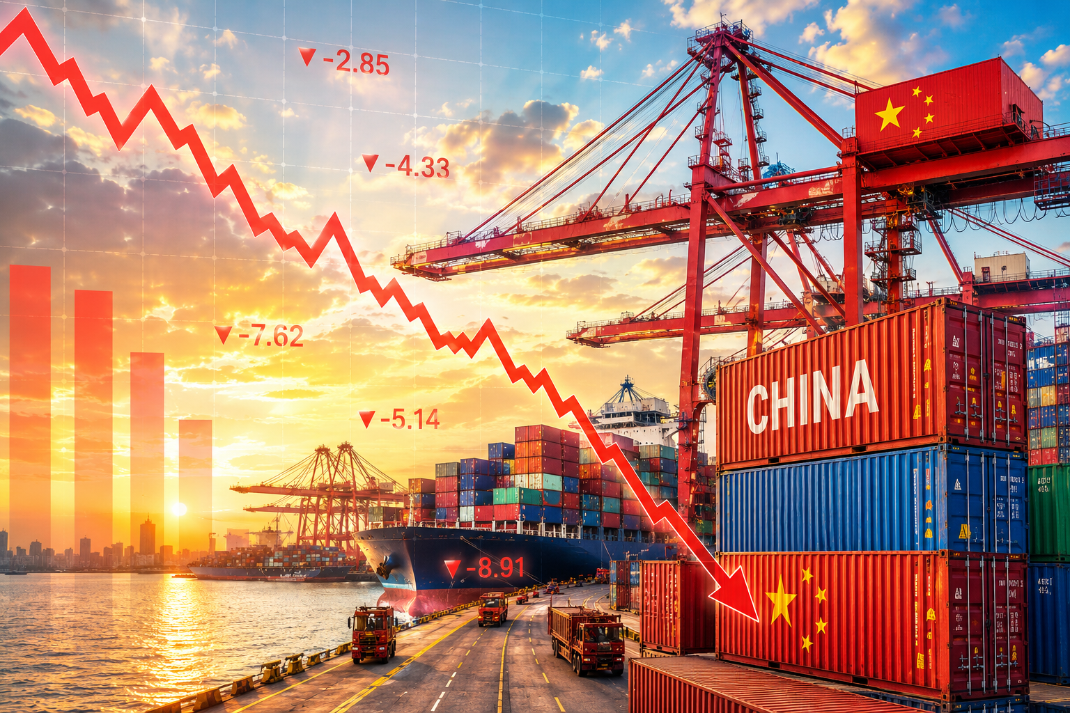 China's Economic Growth Hits 4.3%: Slowest Pace Since 2022