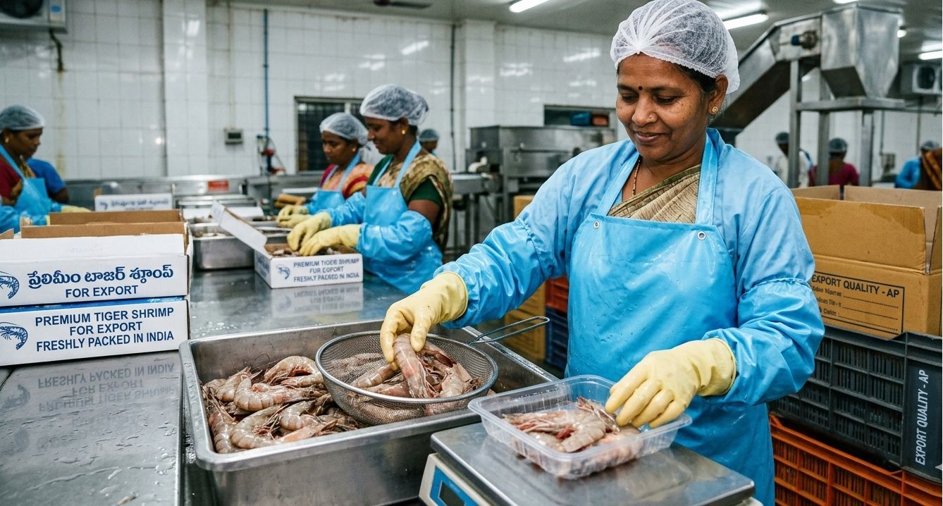 India’s seafood exports hit record $8.46b as shrimp powers growth