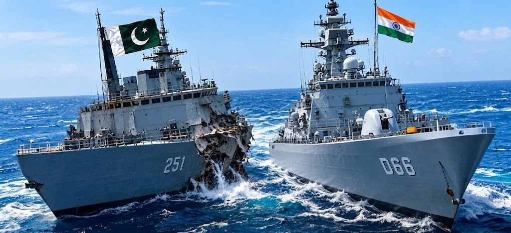 India Lodges Strong Protest Over Pakistan Naval Vessel Collision