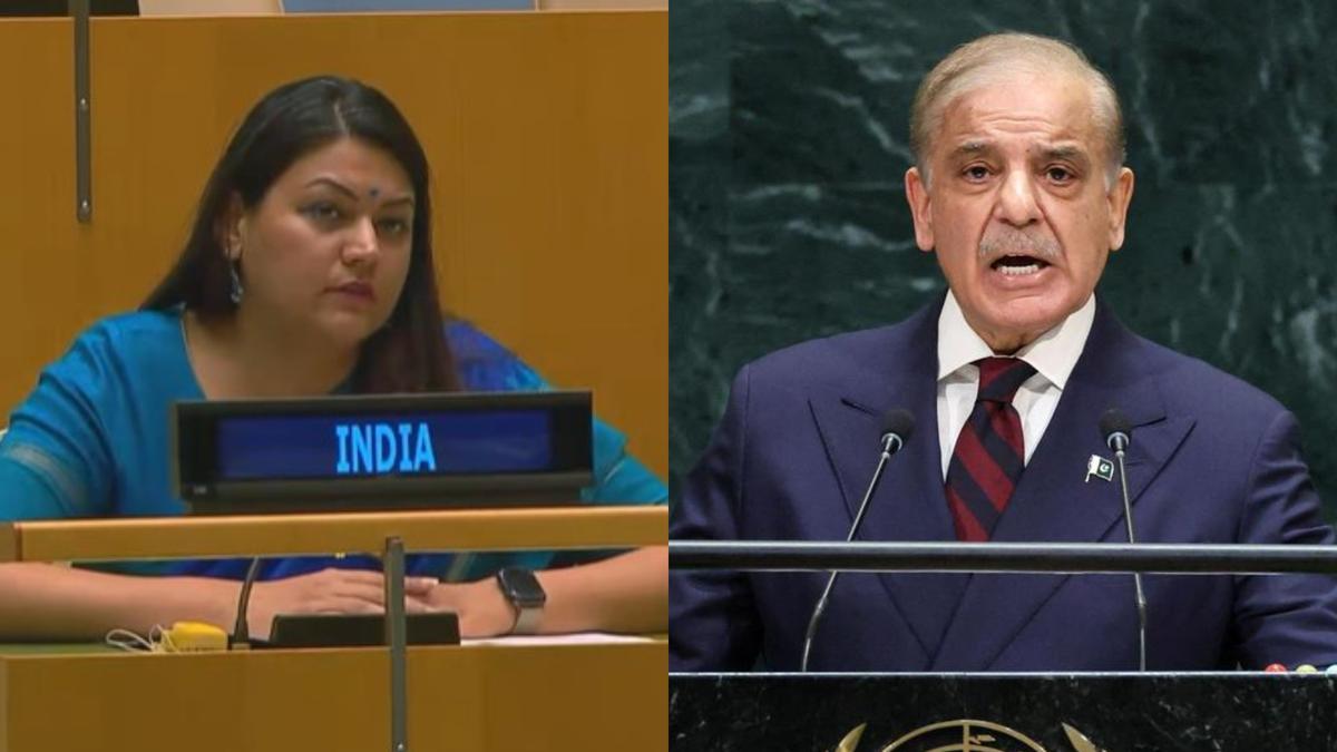 India Warns Pakistan at UN After Shehbaz Sharif Raises Kashmir