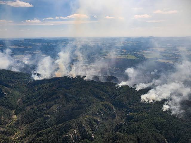 Germany Evacuates 1,800 Residents as Wildfire Hits Border Village
