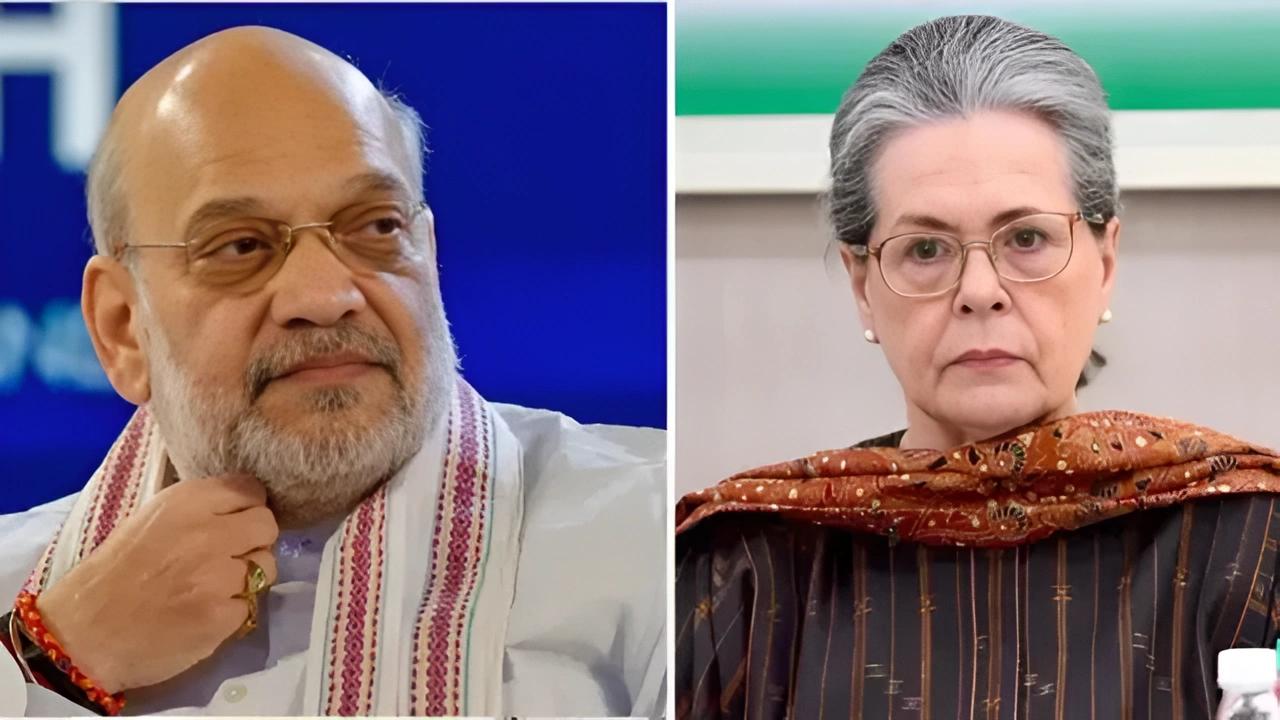Amit Shah and Sonia Gandhi Clash Over Vande Mataram Row