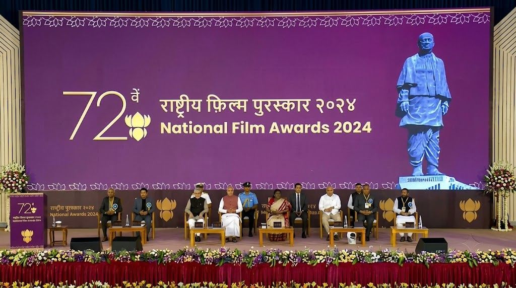 President Murmu Confers 72nd National Film Awards in Gujarat