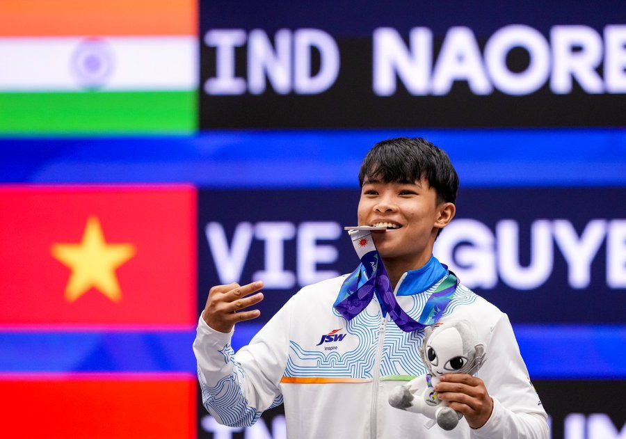 Roshibina Devi Secures Historic Silver, Claiming Third Asiad Medal
