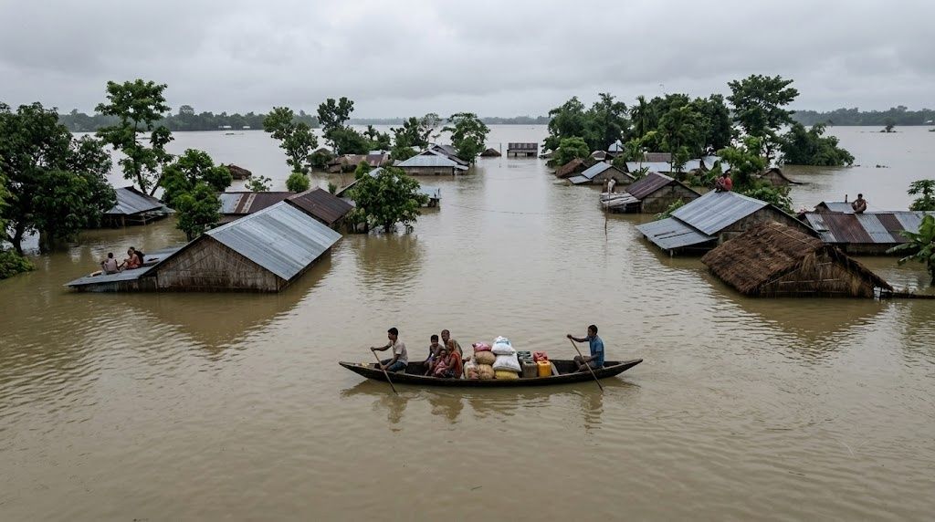 Assam Flood Toll Hits 87 as Thousands Remain Displaced