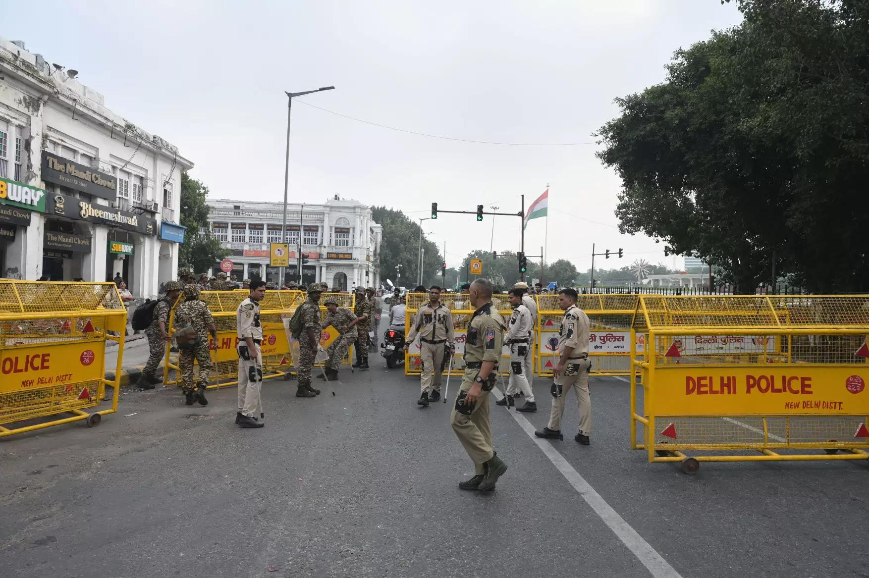 Delhi Tightens Security Ahead of Opposition March to Supreme Court