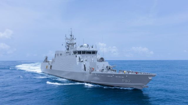 Indian Navy Commissions Third Indigenous Anti-Submarine Warfare Craft INS Mangrol