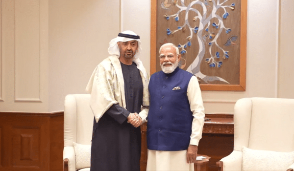 Modi, UAE President Discuss West Asia Crisis and Strategic Ties