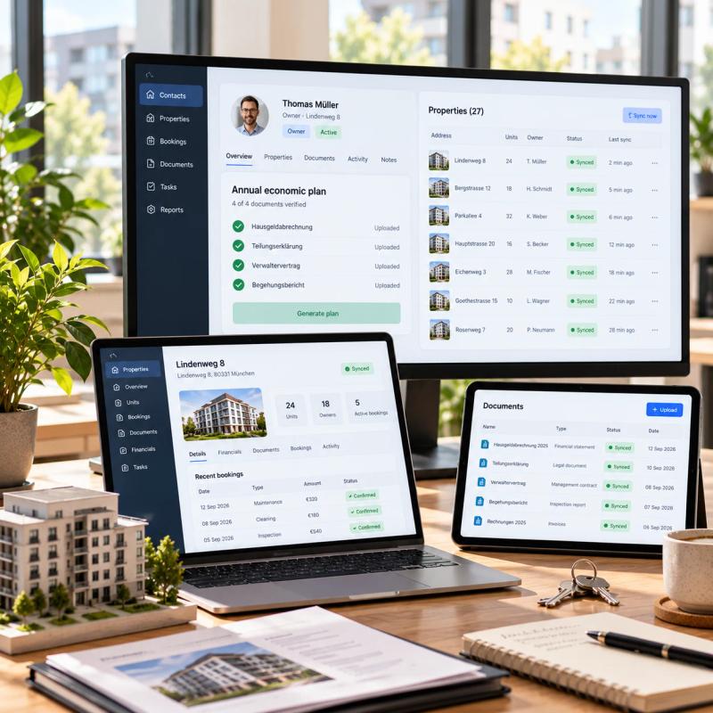 HubSpot and property-management platform — two systems, finally in sync