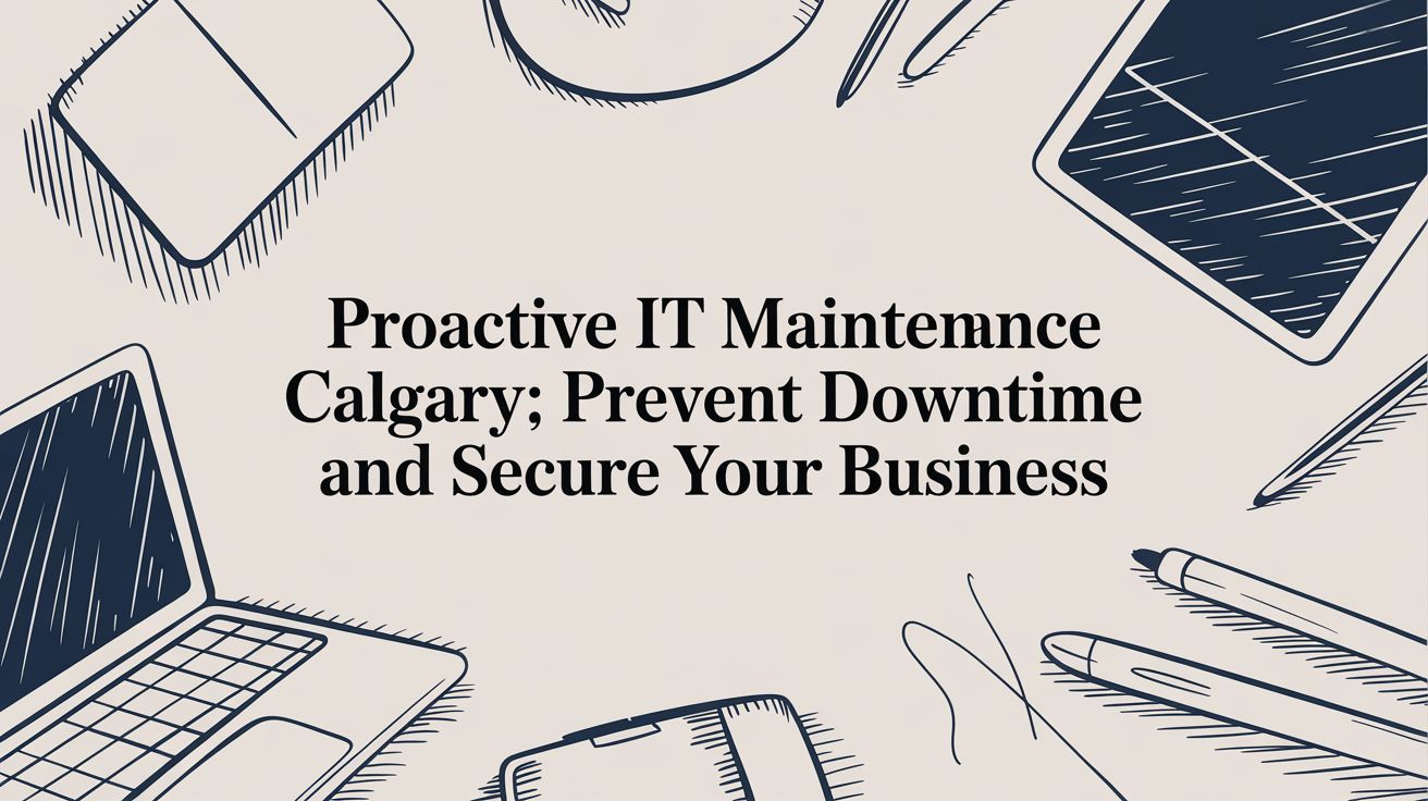 Proactive IT Maintenance Calgary: Prevent Downtime and Secure Your Business