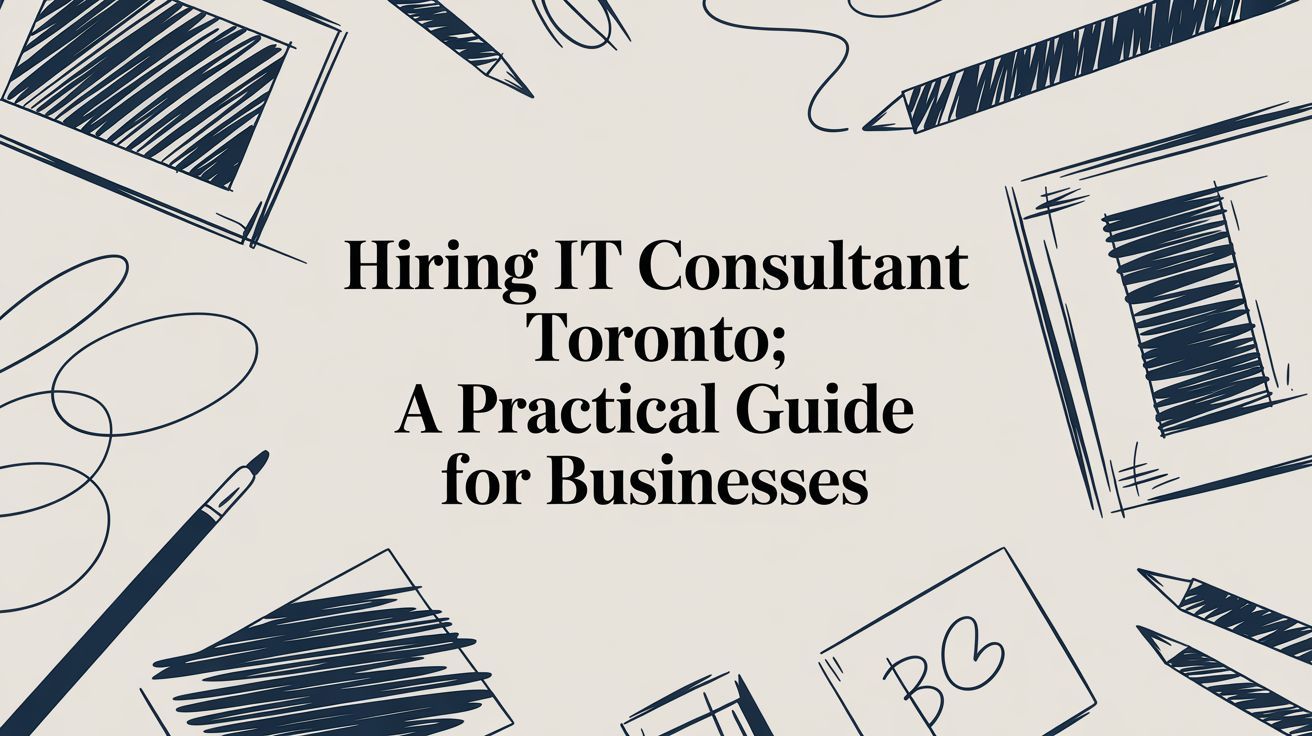 Hiring an IT Consultant in Toronto: A Practical Guide for Businesses