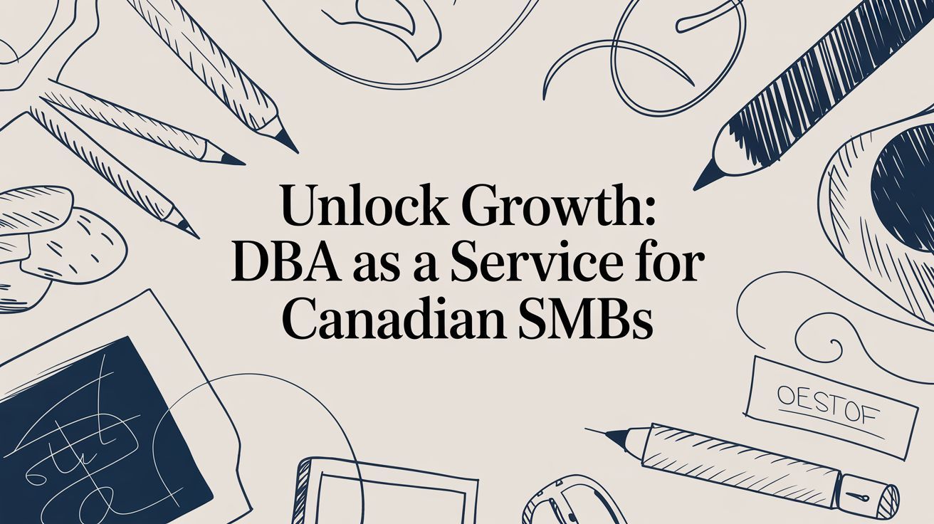 Unlock Growth: DBA as a Service for Canadian SMBs