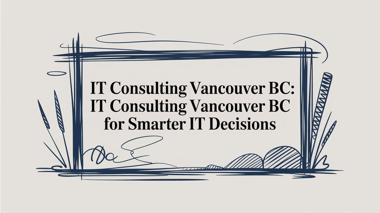Your Guide to IT Consulting in Vancouver, BC for Smarter Business Decisions