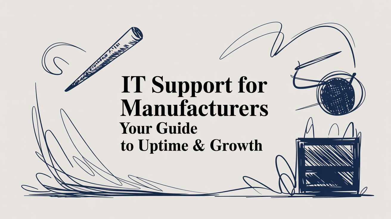 IT Support for Manufacturers Your Guide to Uptime & Growth